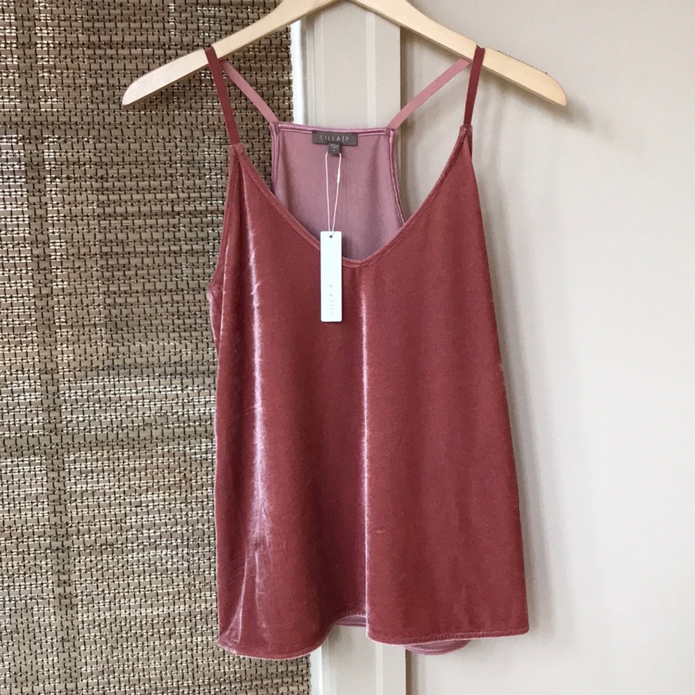 Lilla P velvet cami